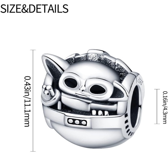 Pandora x Star Wars Yoda Grogu™ & Crib Charm - Picture 4 of 16